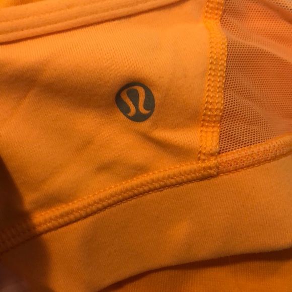 Lululemon Sports bra orange - Picture 2 of 3